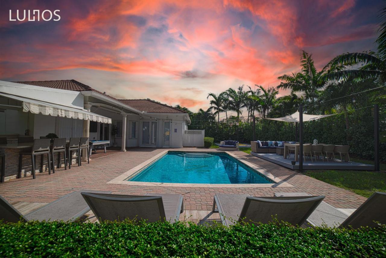 Beautiful house + heated pool/17 guest,básquetball Cutler Bay Exterior foto